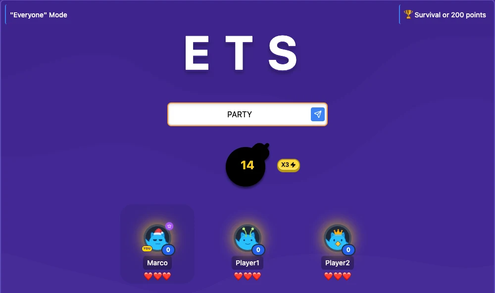 WordBits game overview